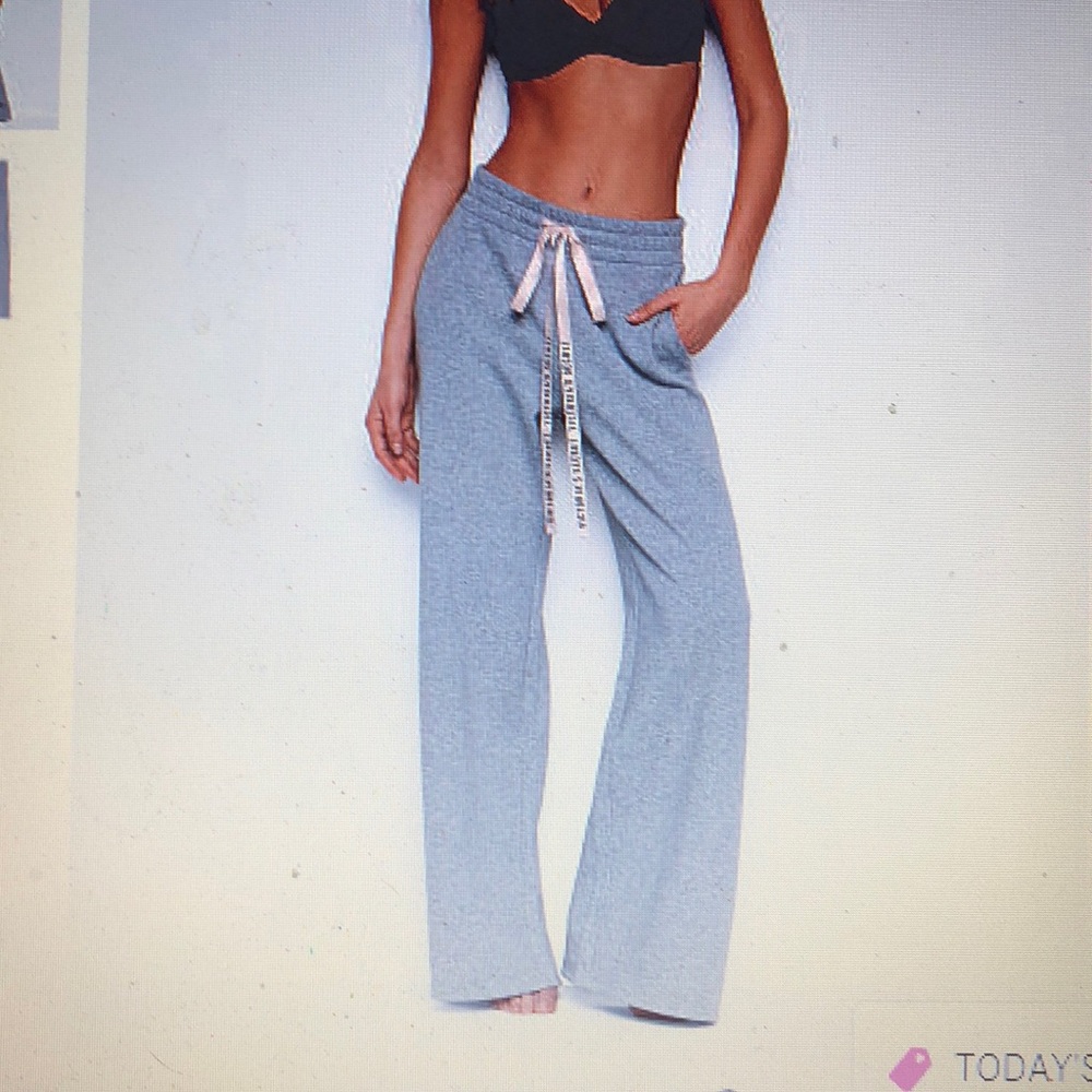 Victoria’s Secret Wide Leg Fleece Pant Pajamas